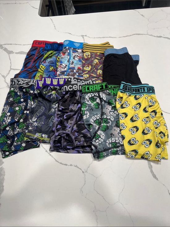 Other - Boys' Assorted Character Boxer Briefs - Yellow, Black, Green & More 10 pair